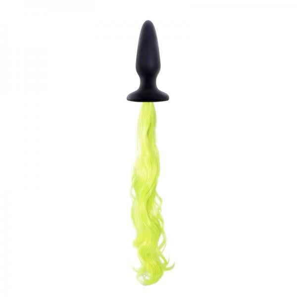 Unicorn Tails Black Plug Yellow Tail