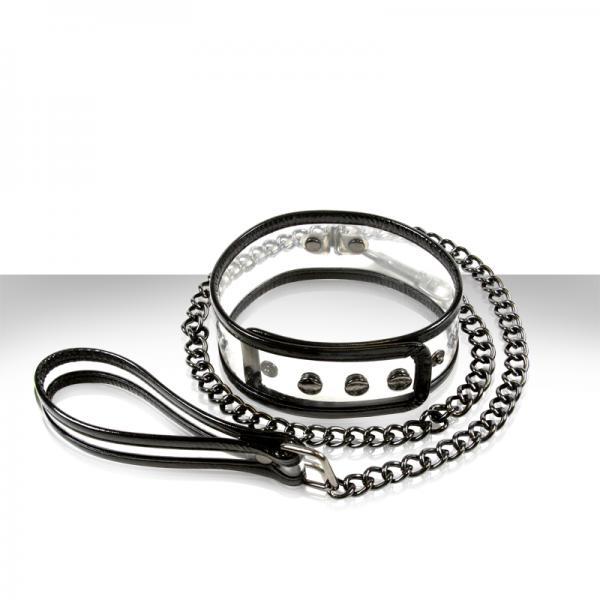 Bare Bondage Collar & 18 Inches Leash