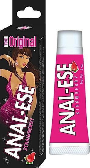 Anal Ese Lubricant Strawberry.5oz