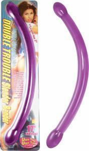 17" Double Trouble Slender Bender - Purple