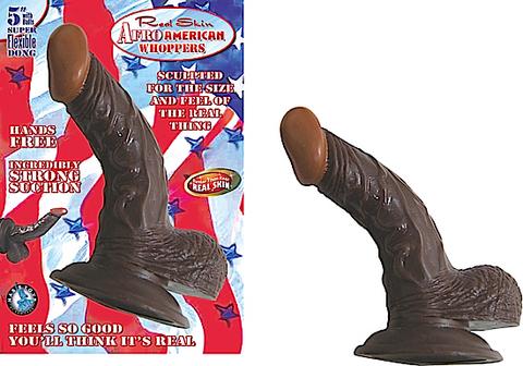 Afro American Whopper 5in W-Balls Brown
