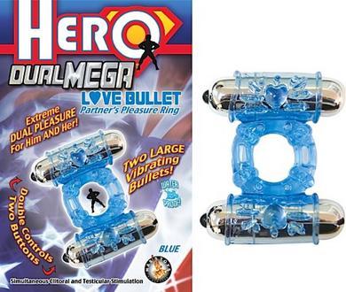 Hero Dual Mega Love Bullet Blue