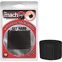 Macho Velcro Ball Stretcher 1.5" Black