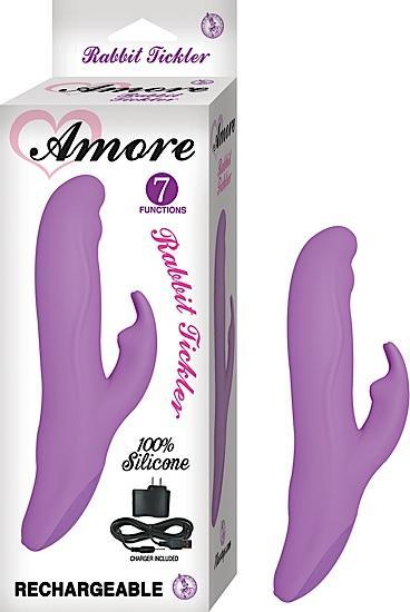 Amore Rabbit Tickler Lavender Vibrator