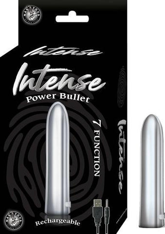 Intense Power Bullet Vibrator Silver