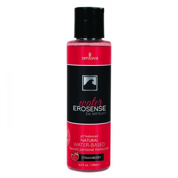 Erosense Water Strawberry Flavored Lubricant 4.2oz