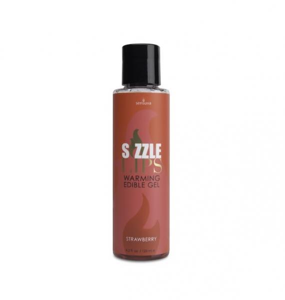 Sizzle Lips Warming Gel Strawberry 4.2oz