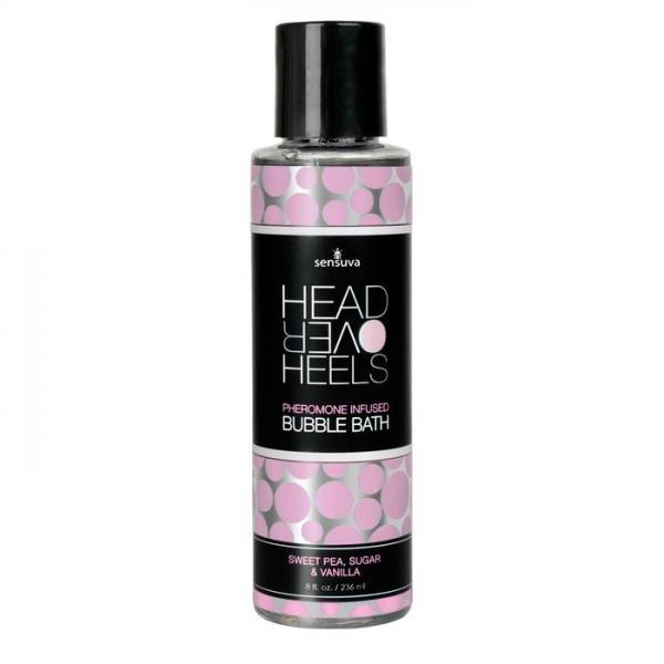 Head Over Heels Bubble Bath Vanilla Sugar Sweet Pea 8oz