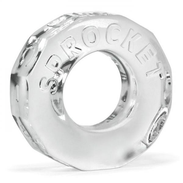 Sprocket Cock Ring Clear