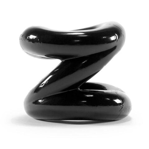 Z Balls Z-Shaped Ballstretcher Cockring Black