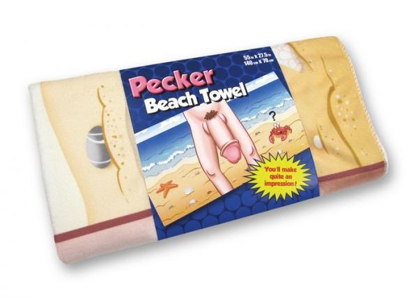 Pecker Beach Towel