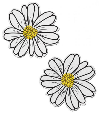 Wildflower White-Yellow Pasties