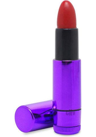 Ultra Discreet Lipstick Vibe Waterproof 3.5 Inch - Purple