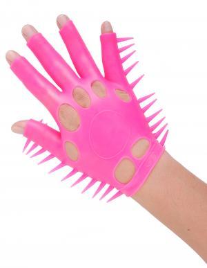 Neon Luv Glove Soft Smooth Ticklers O-S Pink