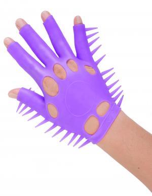 Neon Luv Glove Soft Smooth Ticklers O-S Purple