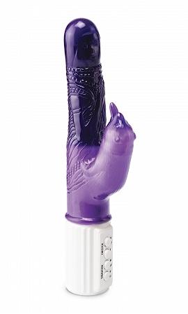 Jelly Eager Beaver Purple Rabbit Style Vibrator