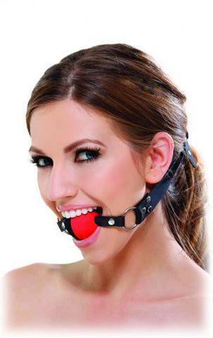 Two Tone Ball Gag Adjustable O-S