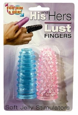 His and Hers Lust Fingers Blue-Pink