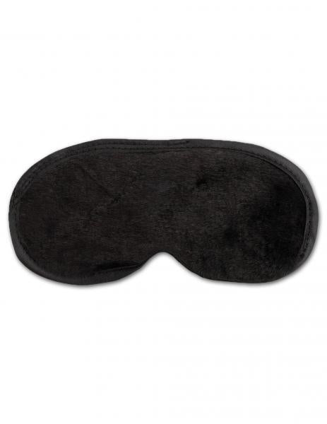 Fetish Fantasy Fur Lined Love Mask Black O-S