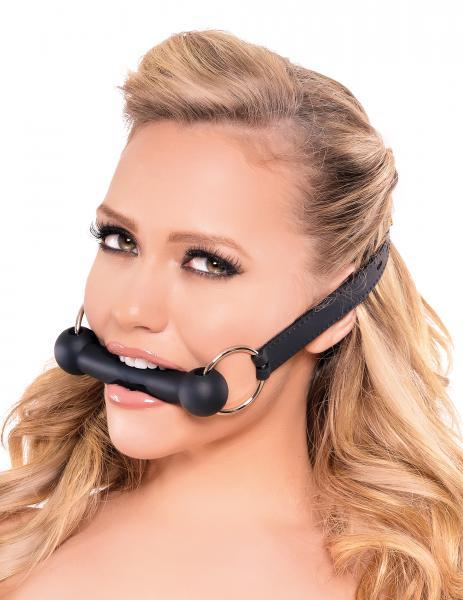 Fetish Fantasy Silicone Bit Gag Black