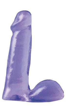 Basix Rubber Works 6 inches Purple Dong