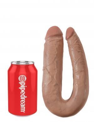 King Cock U Shaped Large Double Trouble Tan