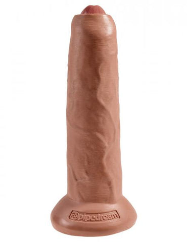 King Cock 9 inches Uncut Dildo Tan