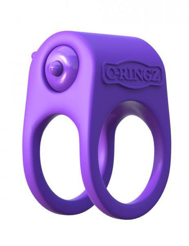 Fantasy C-Ringz Silicone Duo Ring Purple