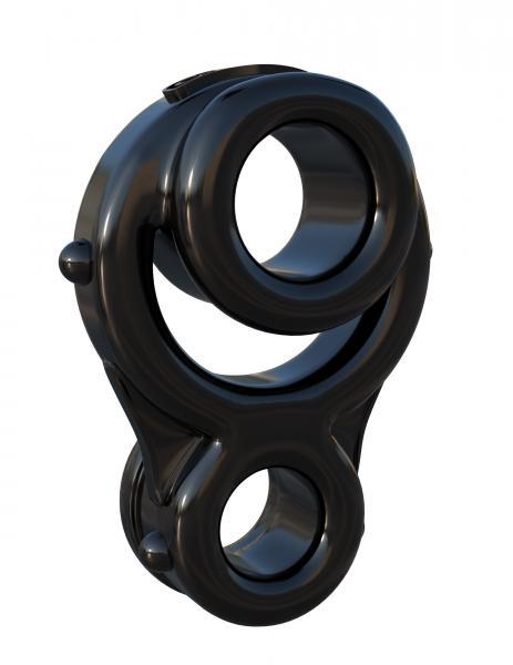 Fantasy C-Ringz Ironman Triple Ring Black