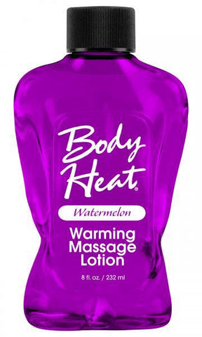 Body Heat Warming Massage Lotion Watermelon 8oz