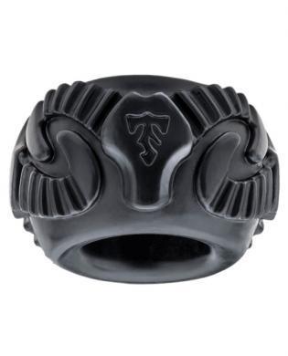 Tribal Son Ram Ring Black