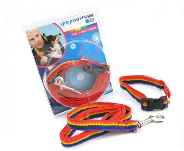 Gaysentials Pet Collar and Leash Set Medium