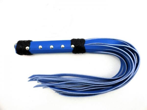 M2M Whip Leather Strap 20 inches Blue