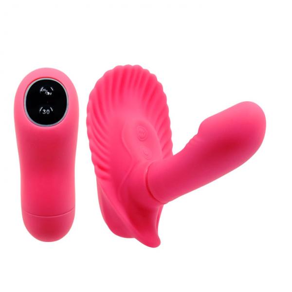 Pretty Love Fancy Clamshell Silicone Pink Vibrator