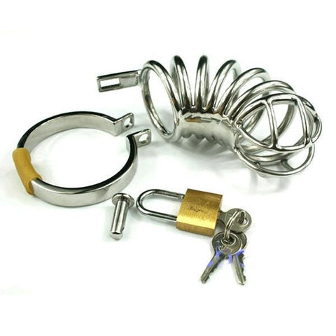 Rapture Stainless Steel Six Ring Cock Cage