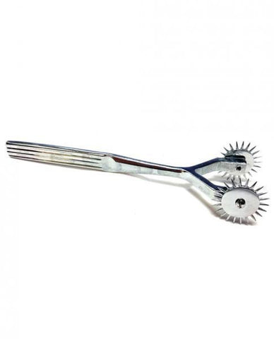 Rouge Two Prong Pinwheel Stainless Steel