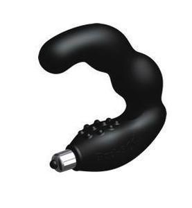 Bad Boy Silicone Vibrator - Black