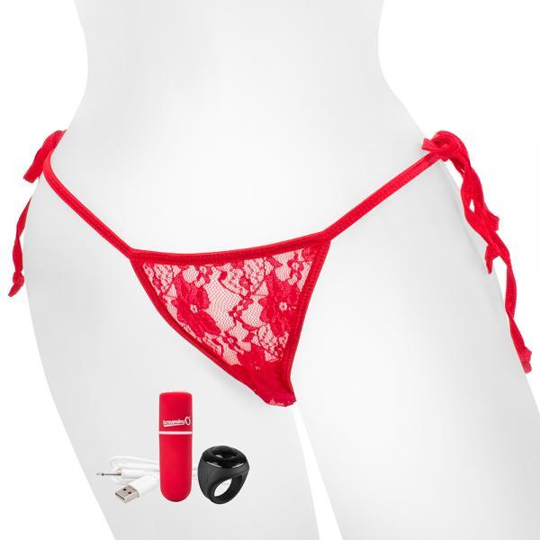 My Secret Remote Control Panty Vibe Red O-S