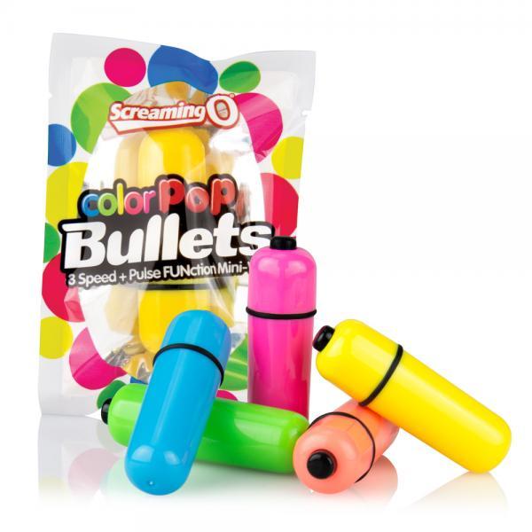 Color Pop Bullet Vibrator Neon Yellow