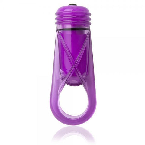 Screaming O Oyeah Plus Purple Vibrating Cock Ring