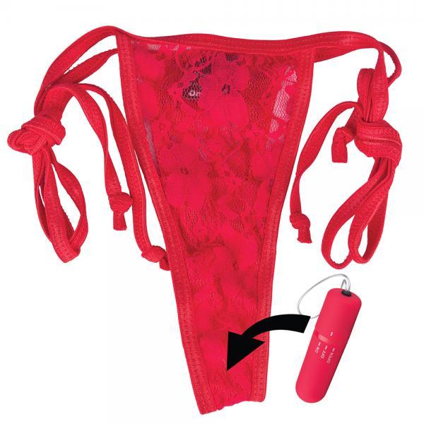 My Secret Remote Control Vibrating Panty Red O-S