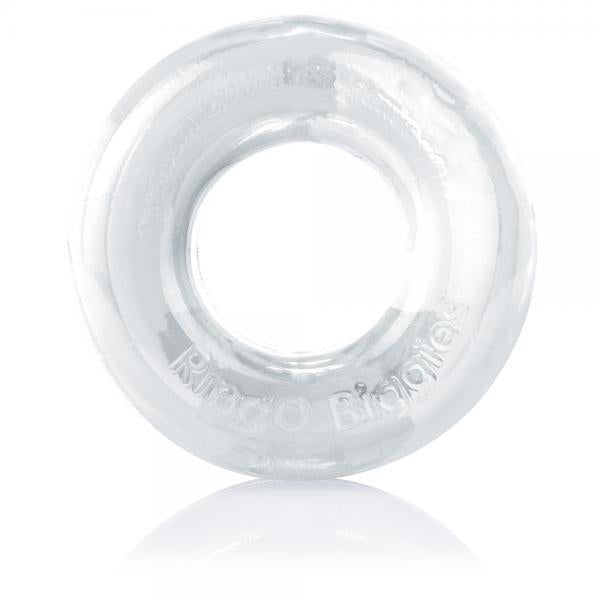 RingO Biggies Clear Thick Cock Ring