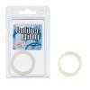 White Rubber Cock Ring - Small