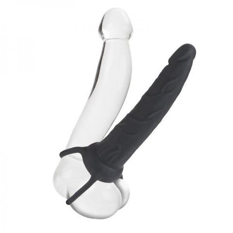 Silicone Love Rider Dual Penetrator Black