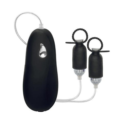 Nipple Pleasurizers Vibrating Black