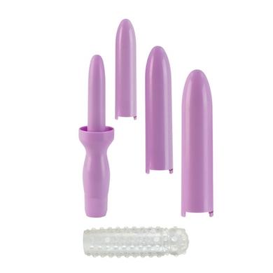 Dr. Laura Berman Intimate Basics - Dilator Set Purple Dilator with 4 Sizes & Sleeve