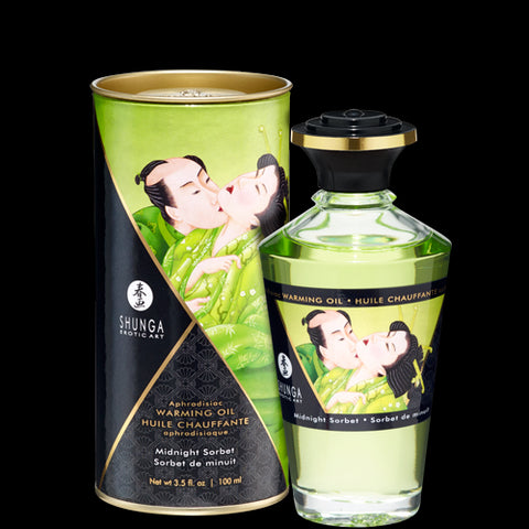 Shunga Warming Massage Oil Sorbet 3.5 fliud ounces