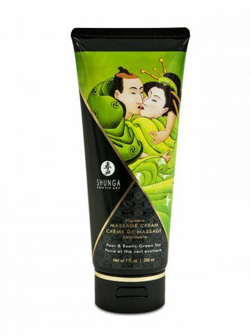 Shunga Massage Cream Pear & Green Tea 7oz