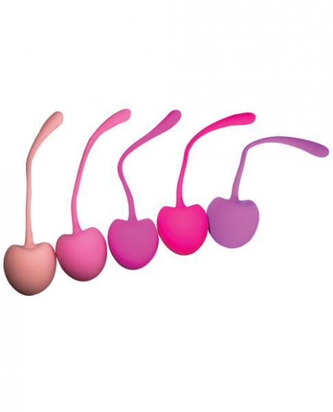 Shibari Pleasure Cherry Kegel Balls 5 Piece Set