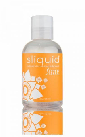 Sliquid Natural Stimulating Lubricant Sizzle 4.2 oz